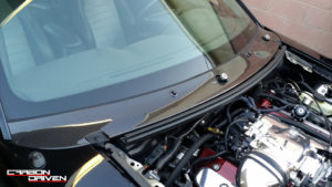 1999-2004 Mustang Carbon Fiber Cowl Panel