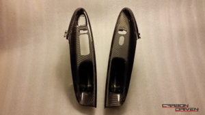 1994-2004 Mustang CONVERTIBLE Carbon Fiber Door Pulls