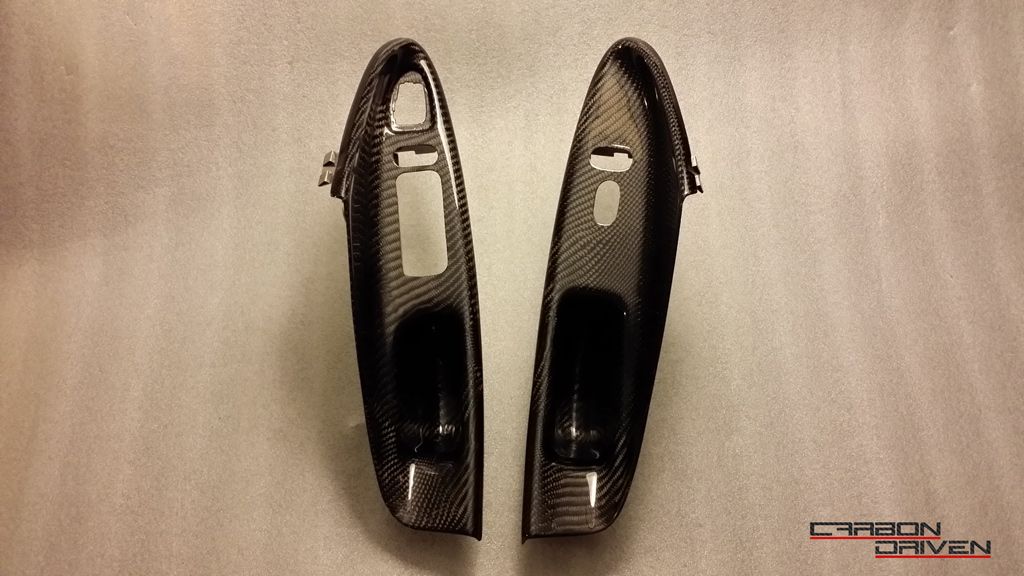 1994-2004 Mustang CONVERTIBLE Carbon Fiber Door Pulls