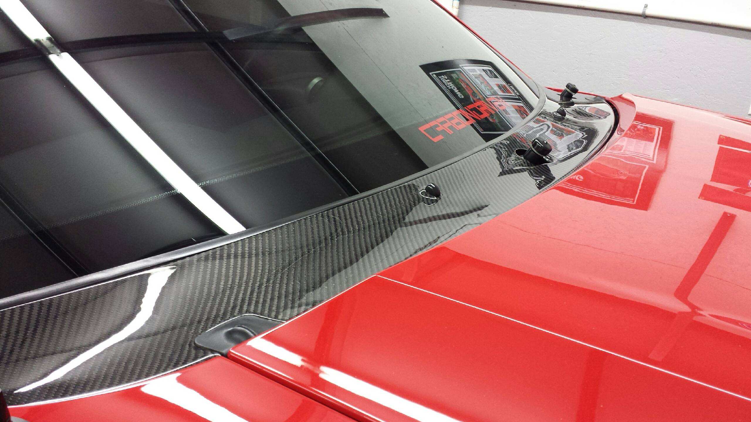1999-2004 Mustang Carbon Fiber Cowl Panel - Image 4