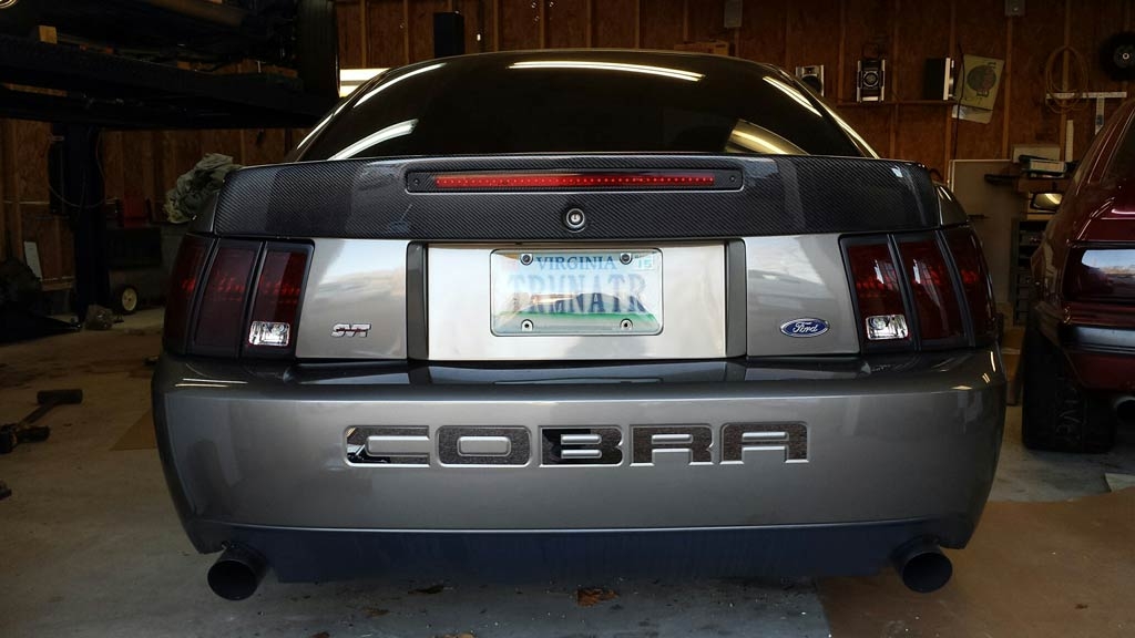2003-2004 Mustang Carbon Fiber Terminator Spoiler - Image 6