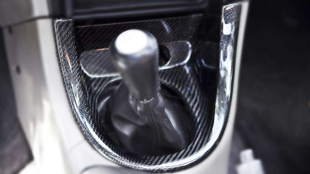 1994-2004 Mustang Carbon Fiber Shifter Bezel - Image 3