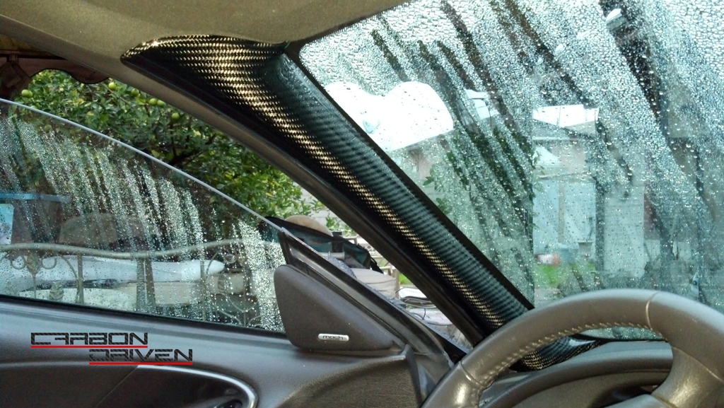 1994-2004 Mustang Carbon Fiber Coupe Pillars - Image 5
