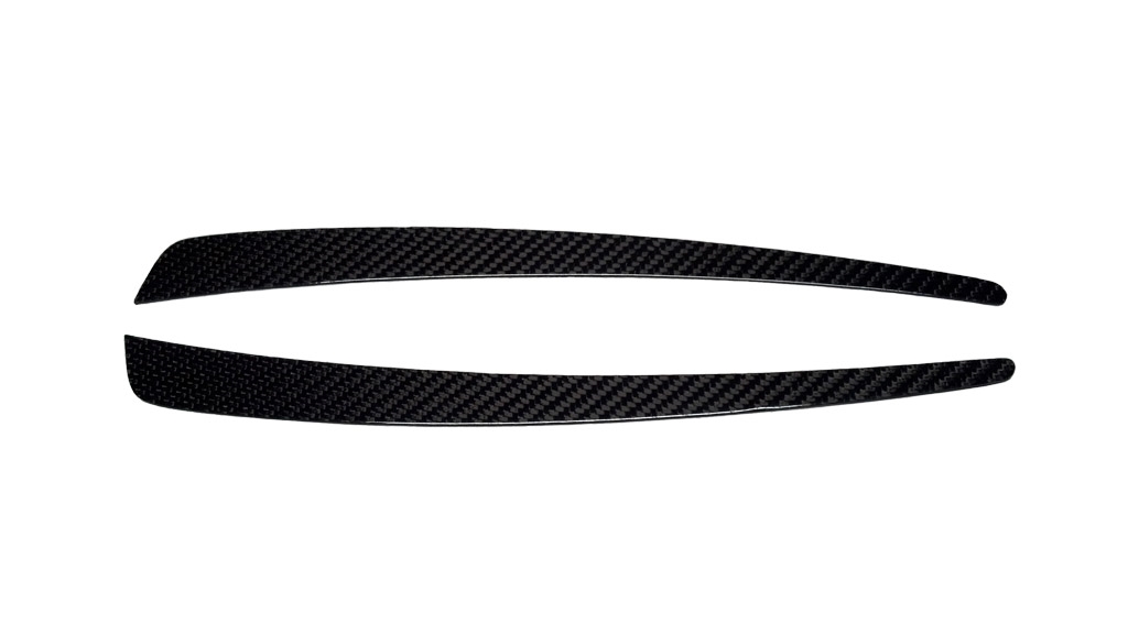 2001-2004 Mustang Carbon Fiber Side Scoop Inserts