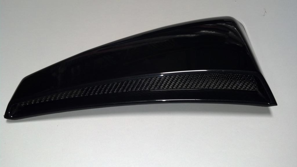 2001-2004 Mustang Carbon Fiber Side Scoop Inserts - Image 4