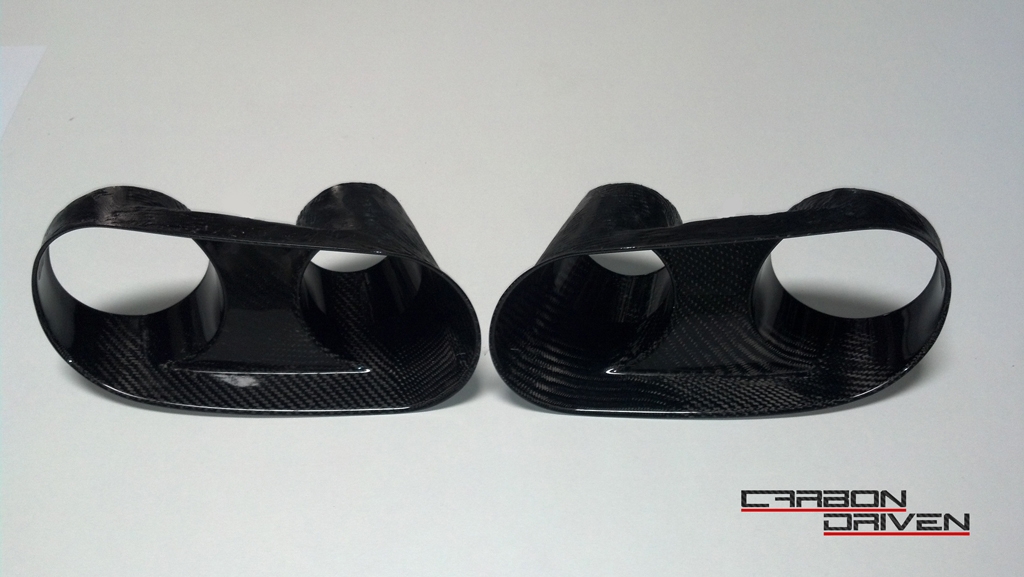 2003-2004 Mustang Terminator Carbon Fiber Fog Light Bezels