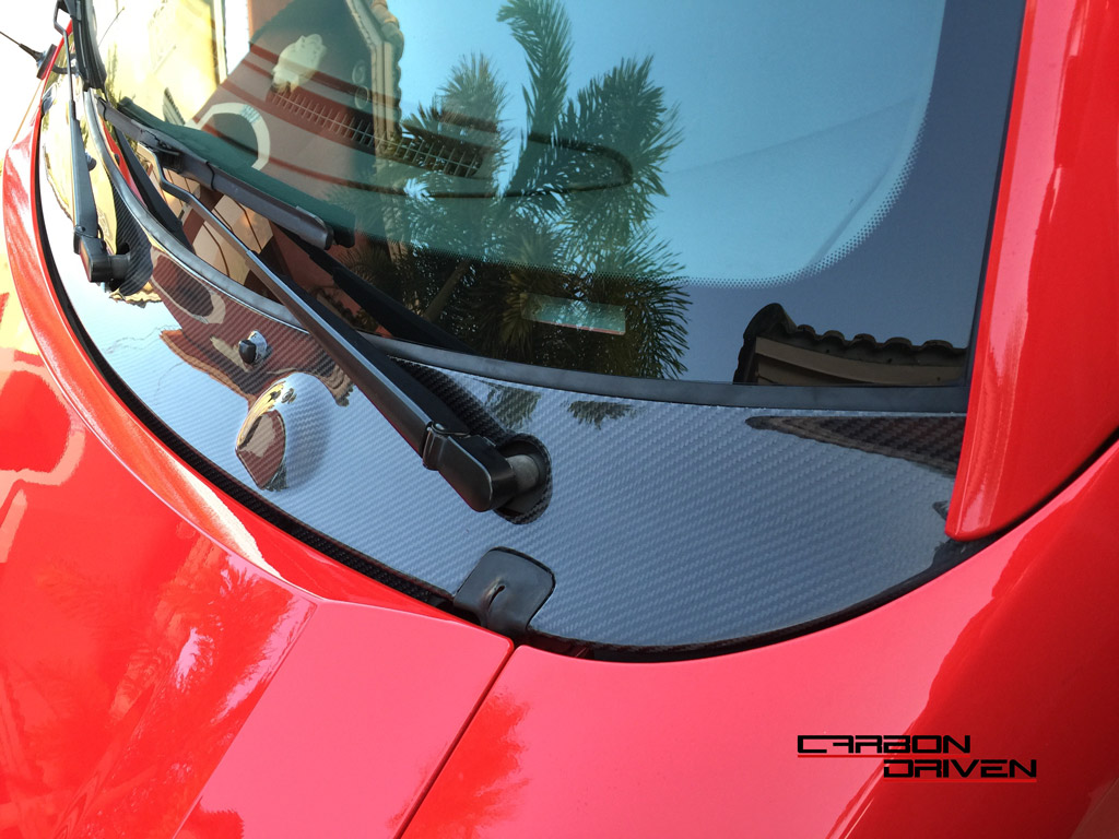 1999-2004 Mustang Carbon Fiber Cowl Panel - Image 3