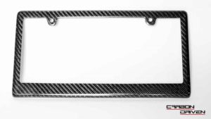 Carbon Fiber License Plate Frame