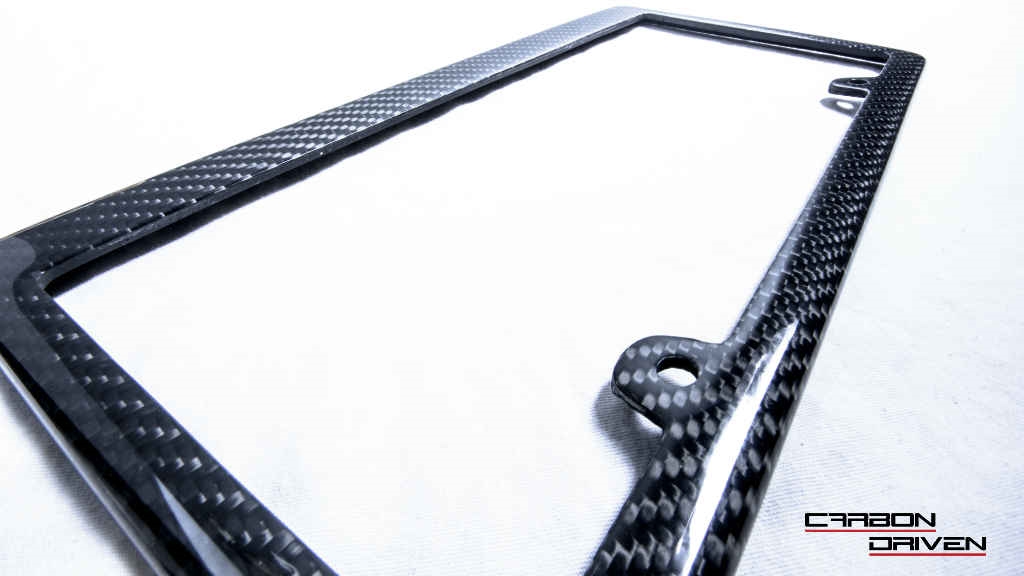 Carbon Fiber License Plate Frame - Image 3