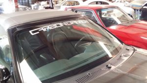 Carbon Driven Windshield Banner